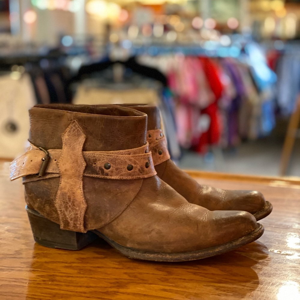 Sonora Randi Leather Short Cowboy Randi Boots